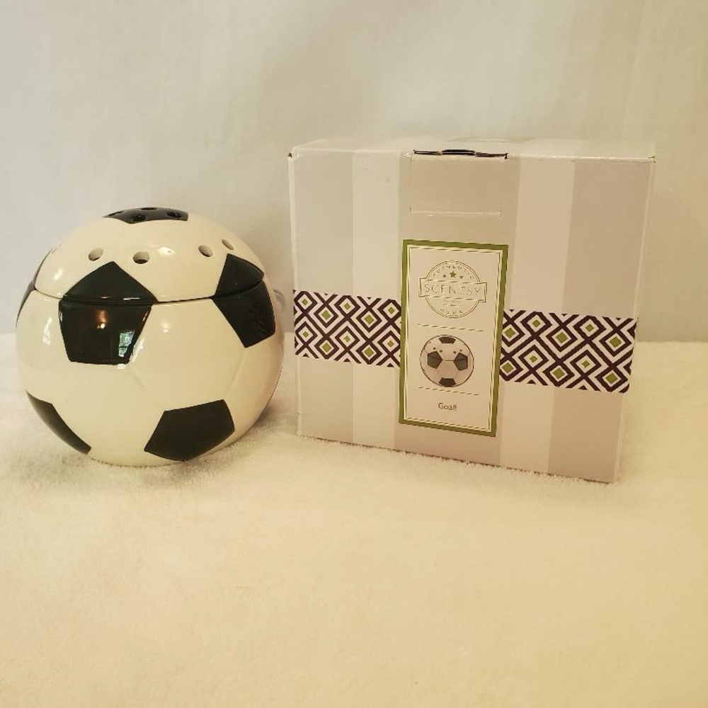 Goal! Soccer Ball Scentsy Warmer- New in Box- $35
